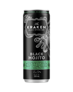 The Kraken Black Mojito Cans 330ml  Can