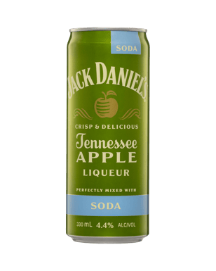 Jack Daniel's Apple & Soda 330ml  Bottle