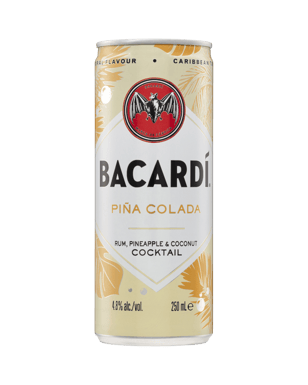 Bacardi Pina Colada Cans 250ml  Can
