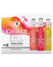 Vodka Cruiser Sugar Free Mixed 10pk Bottle 275ml  Pack