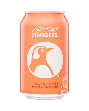 Part Time Rangers Peach Penguin 330ml  Can