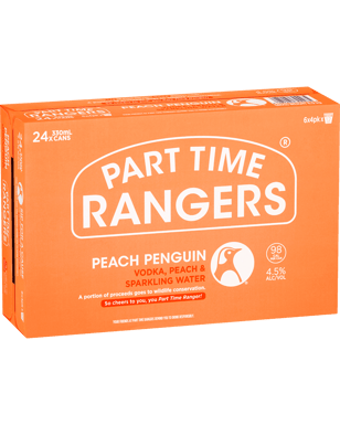 Part Time Rangers Peach Penguin 330ml  Can