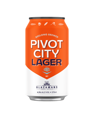 Blackman's Brewery Pivot City Lager Can 375ml  Can