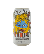 Seven Mile Brewing Co. Wildling Hard Ginger Beer Cans 375ml  Can