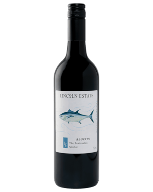 Lincoln Estate 'bluefin' The Peninsulas Merlot  Bottle
