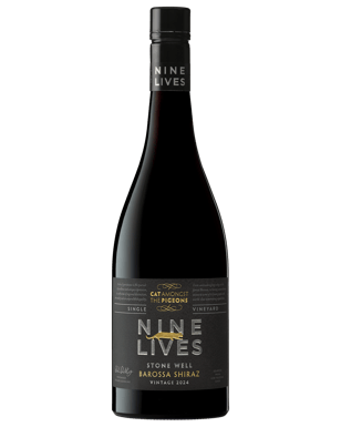 Cat Amongst The Pigeons Nine Lives Stone Well Barossa Shiraz  Bottle