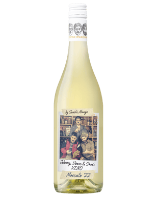 Johnny, Vince & Sam’s Vino Sooshi Mango Dolce Moscato  Bottle