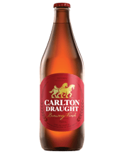 Carlton Draught Longnecks 750ml  Bottle