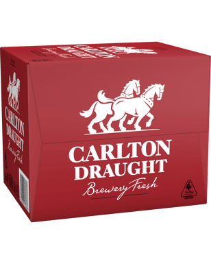 Carlton Draught Longnecks 750ml  Bottle