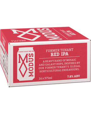 Modus Operandi Former Tennant Red Ipa 375ml  Can
