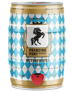 Prancing Pony Octoberfest Lager Mini Kegs 5l  Bottle