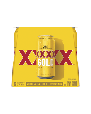 Xxxx Gold Can 500ml  Can