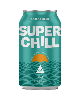 Akasha Brewing Company Super Chill Pacific Ale Cans 375ml  Can