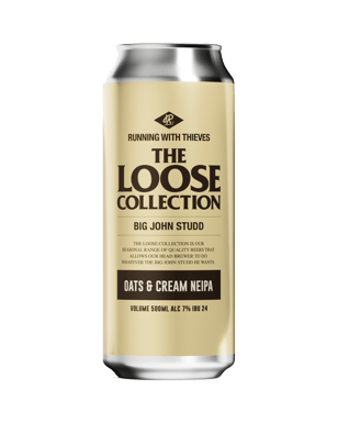 Running With Thieves Big John Studd Oats & Cream Neipa Cans 500ml  Can