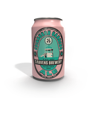 3 Ravens Edinburgh Gardens Ale Cans 375ml  Can