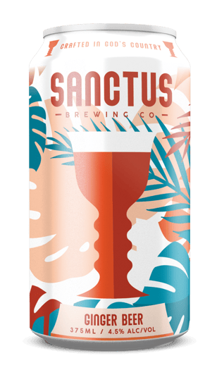 Sanctus Brewing Co Ginger Beer Can 375ml  Can