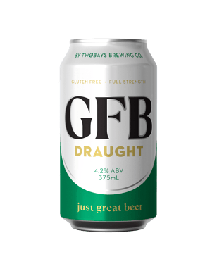 Two Bays Brewing Co. Gfb Gluten Free Draught Can 375ml  Can