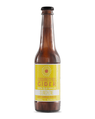 Sunshine Coast Cider Sunshine Dry Apple Cider Bottles 330ml  Bottle