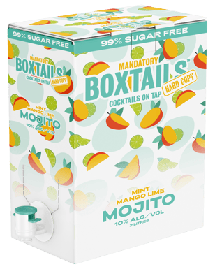 Mandatory Spirit Co Boxtails Mint Mango Lime Mojito 2l  Each