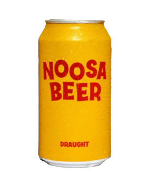Noosa Beer Co. Draught Lager Cans 375ml  Can