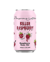 Dangerous Ales Crispy Raspberry Sour Ale Cans 355ml  Can