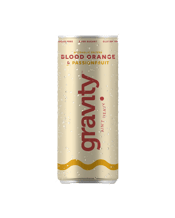 Gravity Seltzer Co. Blood Orange & Passionfruit Seltzer Cans 330ml  Can