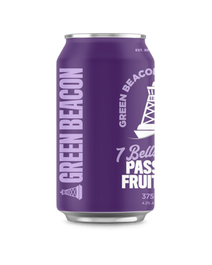 Green Beacon 7 Bells Passion Fruit Sour 375ml  Can