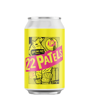 Boiling Pot Brewing Co. 22 Patels Ipa Cans 375ml  Can