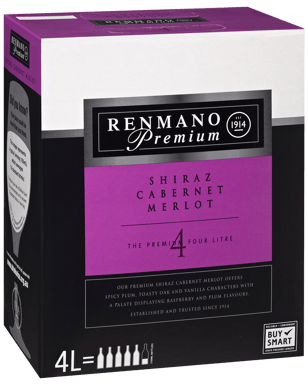 Renmano Shiraz Cabernet Merlot Cask 4l  Each