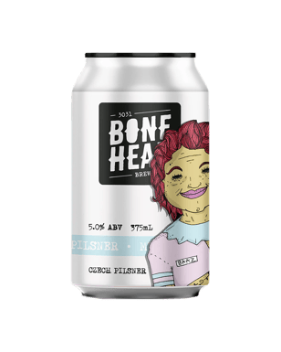 Bonehead Brewing Mum's Czech Pilsner Cans 375ml  Can