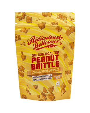 Ridiculousy Delicious Peanut Brittle 180g  Pack