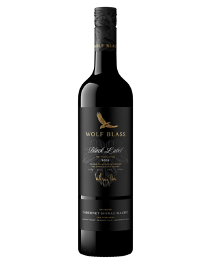 Wolf Blass Black Label Cabernet Shiraz Malbec 2021  Each