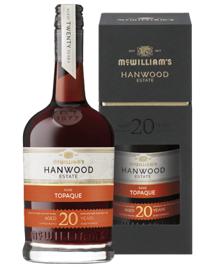 Mcwilliam's Hanwood Estate 20 Year Old Rare Topaque  Bottle