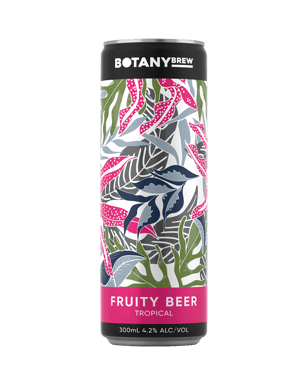 Botany Brew Tropical Fruity Beer 300ml  Can