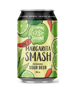 Stomping Ground Spicy Margarita Smash Sour Beer Cans 355ml  Can