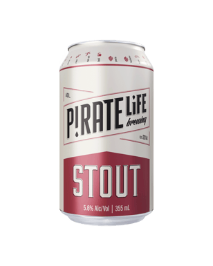 Pirate Life Stout Cans 355ml  Can