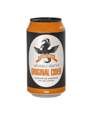 Flying Brick Cider Co. Original Cider Cans 375ml  Can