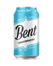 Bentspoke Brewing Co. Bent Straightforward Beer Can 375ml  Can
