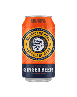 Hurricane Head Ginger Cans 375ml  Can