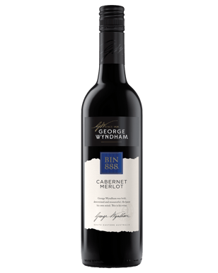 George Wyndham Bin 888 Cabernet Merlot  Bottle