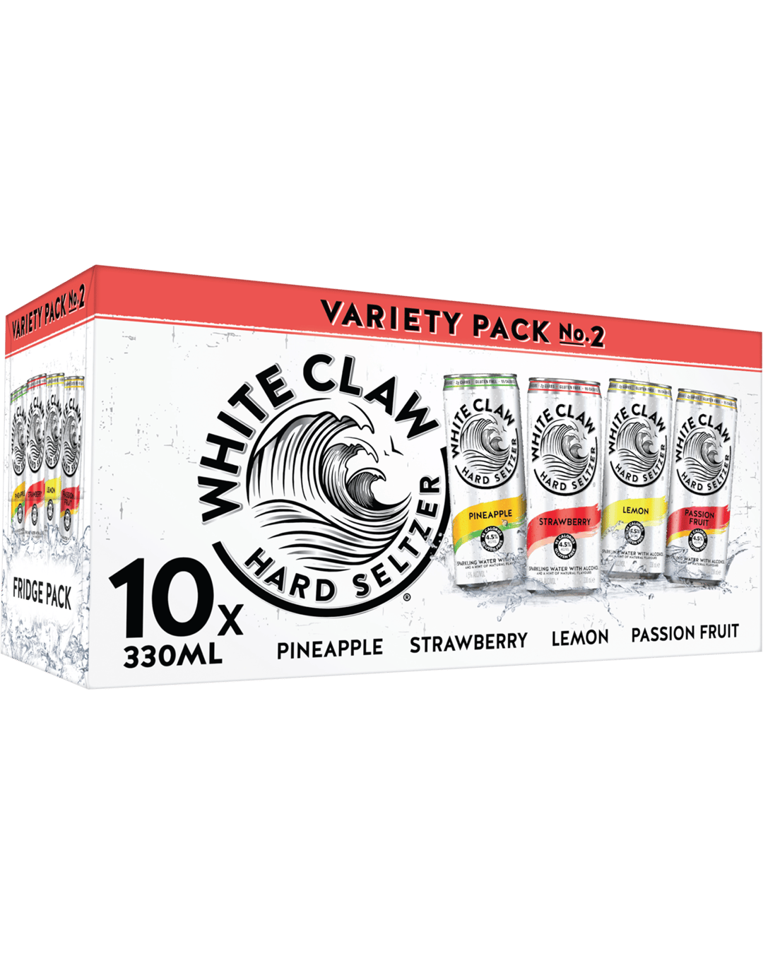 Buy White Claw Hard Seltzer Variety 10 Pack Cans 330ml online with (sameday FREE delivery*) in