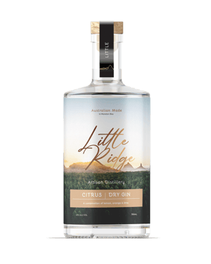 Little Ridge Distillery Citrus Dry Gin 700ml  Bottle