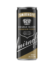 Smirnoff Ice Double Black Premium Serve 8% Cans 250ml  Can