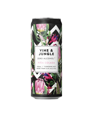 Vine & Jungle Zero Alchohol Pina Colada Cans 250ml  Can