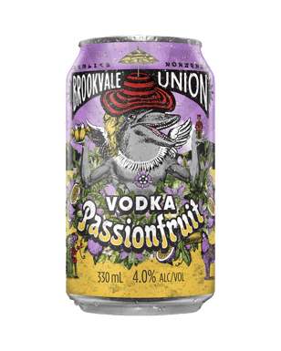 Brookvale Union Vodka Passionfruit Can 330ml  Can