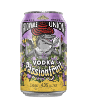 Brookvale Union Vodka Passionfruit Can 330ml  Can