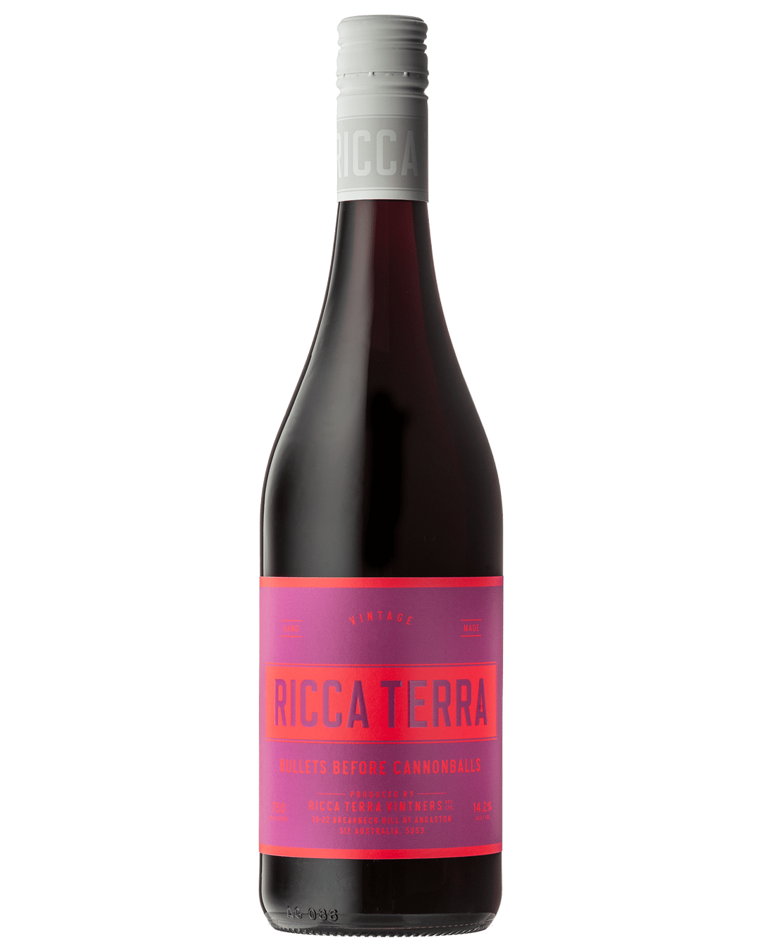 Ricca Terra Bullets Before Cannonballs Red Blend