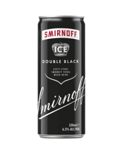 Smirnoff Ice Double Black 6.5% Cans 330ml  Can