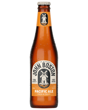 John Boston Pacific Ale Bottle 330ml  Each