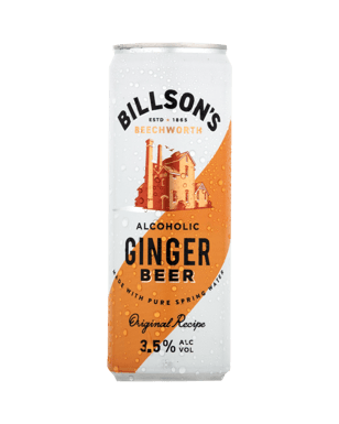 Billson's Ginger Beer Can 355ml  Can